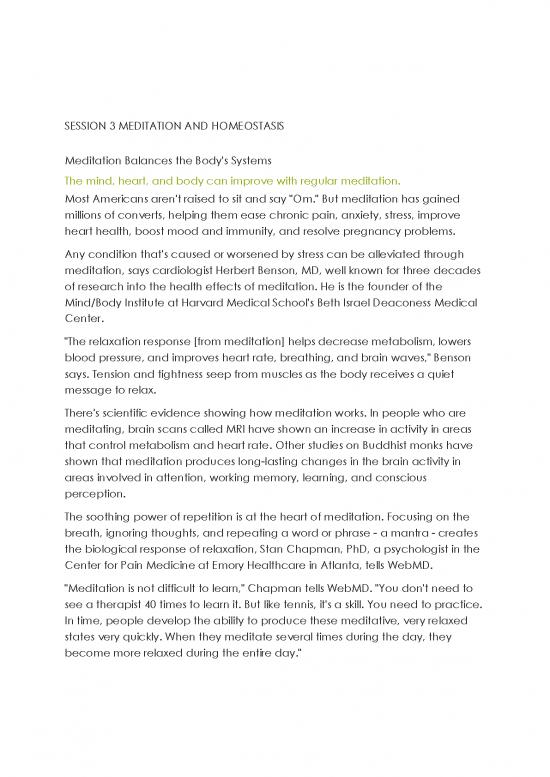 picture1_The Relaxation Response Pdf 85529 | Session 3 Meditation And Homeostasis Pdf