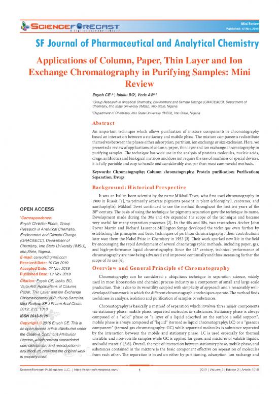 picture1_Pharmaceutical Analysis Pdf 86233 | Sjpac V2 E2 1018