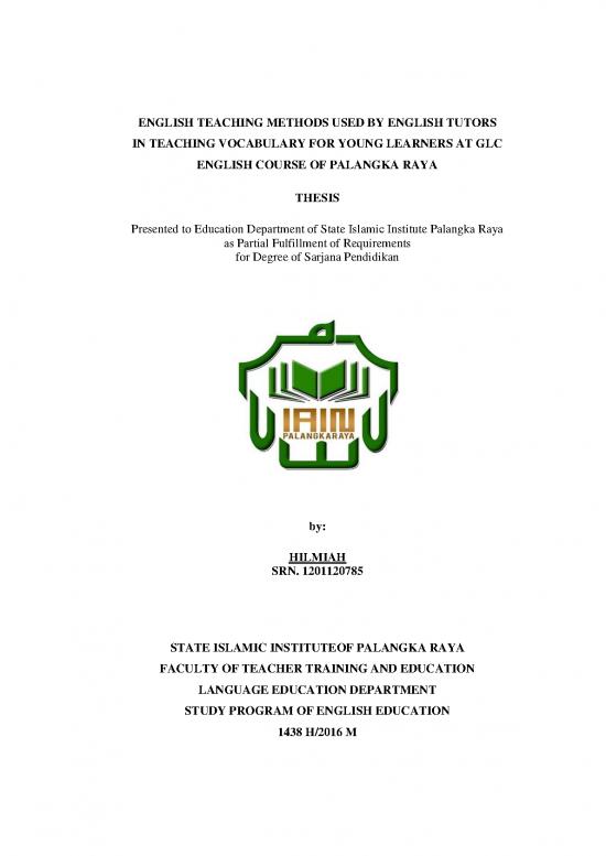 picture Teaching Methods Pdf 85562 | Skripsi Hilmiah