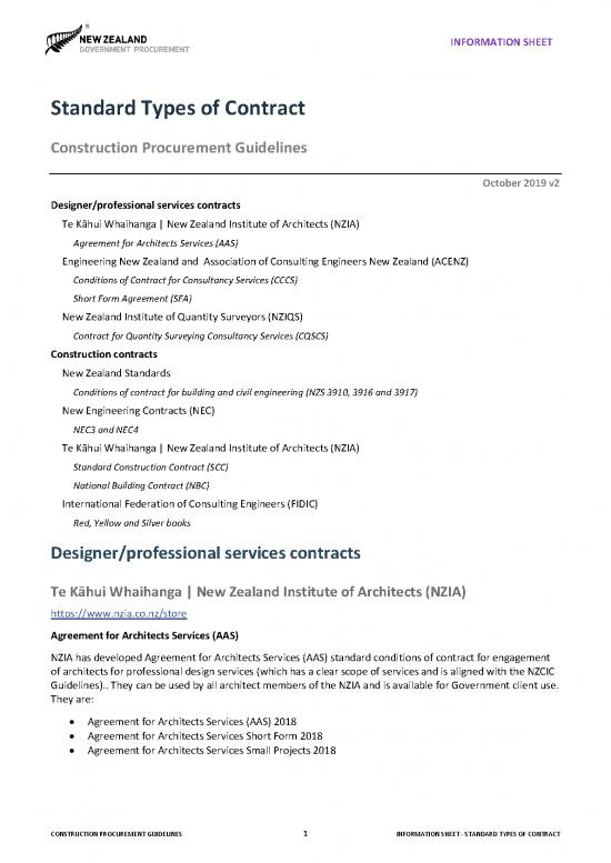 picture Building Pdf 84617 | Standard Types Of Construction Contract Construction Procurement