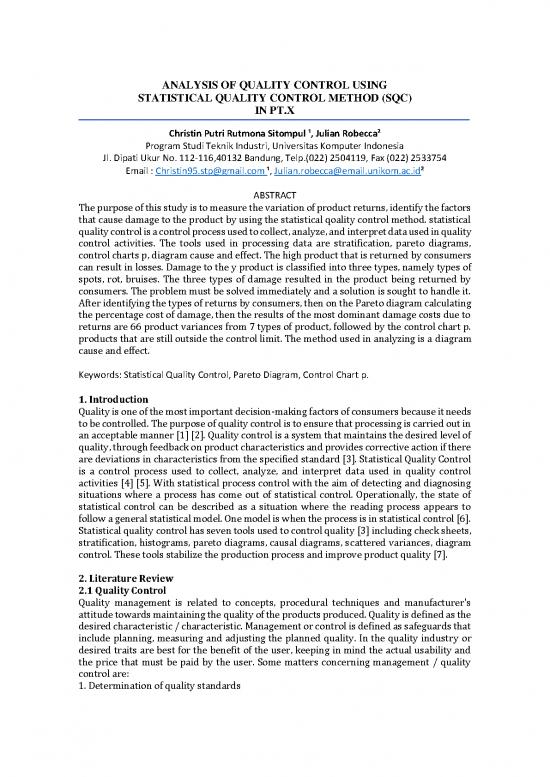 picture Statistical Quality Control Pdf 85624 | Unikom Christin Putri Rutmona Sitompul Jurnal Ta B Inggris