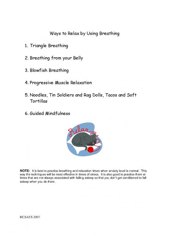 picture1_Progressive Muscle Relaxation Pdf 85553 | Ways To Relax By Using Breathing