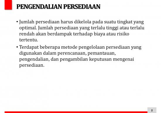 Abc Analysis Pdf 86287 | Pengendalian Persediaan 2015