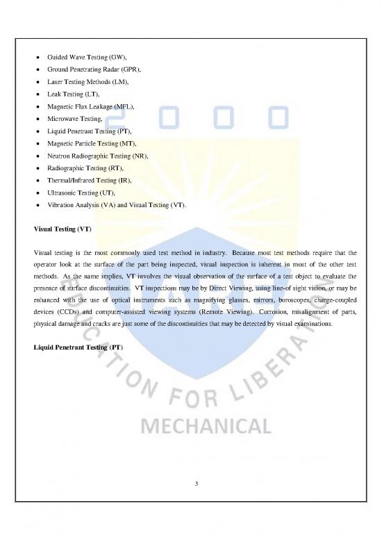 Non Destructive Testing Pdf 86735 | Iare Ndt Lecture Notes