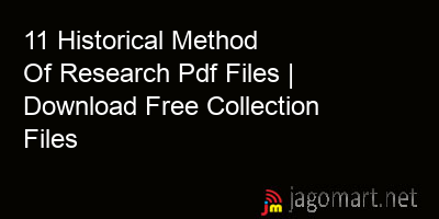 picture 11 Historical Method Of Research Pdf Files | Download Free Collection Files