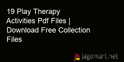 picture 19 Play Therapy Activities Pdf Files | Download Free Collection Files
