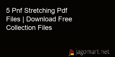 picture 5 Pnf Stretching Pdf Files | Download Free Collection Files