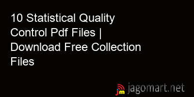 picture 10 Statistical Quality Control Pdf Files | Download Free Collection Files