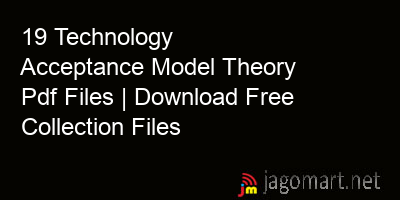 picture 19 Technology Acceptance Model Theory Pdf Files | Download Free Collection Files