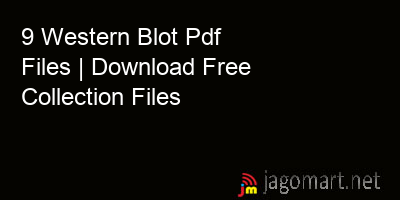 picture 9 Western Blot Pdf Files | Download Free Collection Files