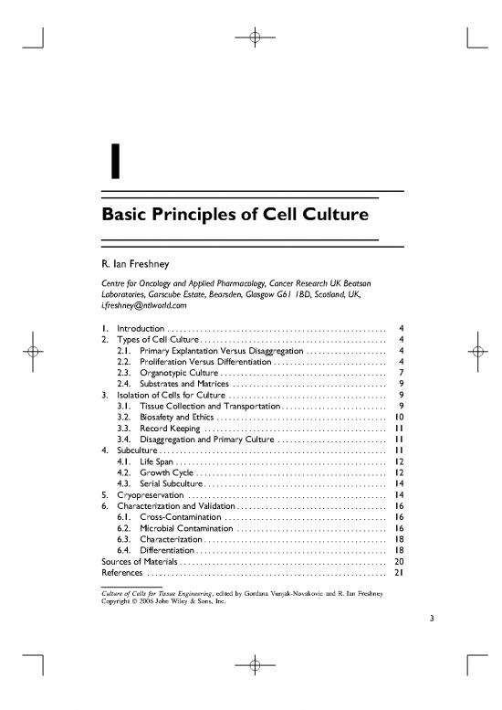 picture Freshney Cell Culture 88641 | 0471629359