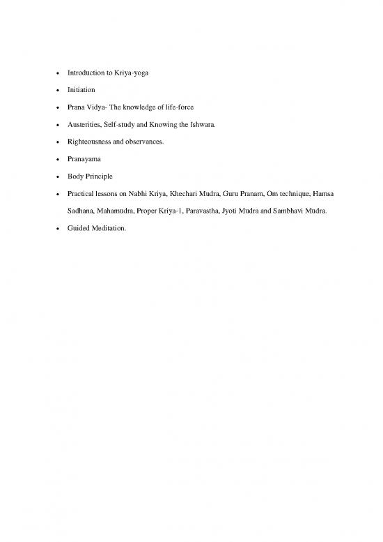 picture Prana Pranayama Prana Vidya 89042 | 15 Days Kriya Meditation Yoga