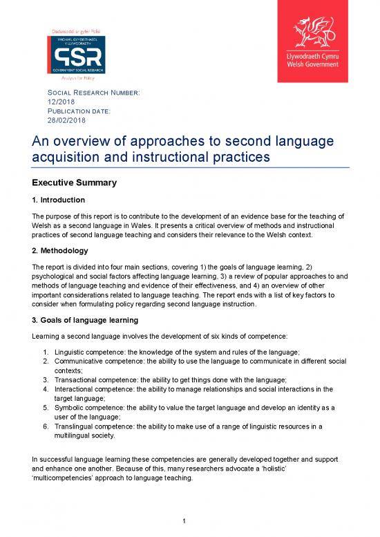 picture1_Online Teaching Methods Pdf 87630 | 180228 Overview Approaches Second Language Acquisition Instructional Practices Summary En