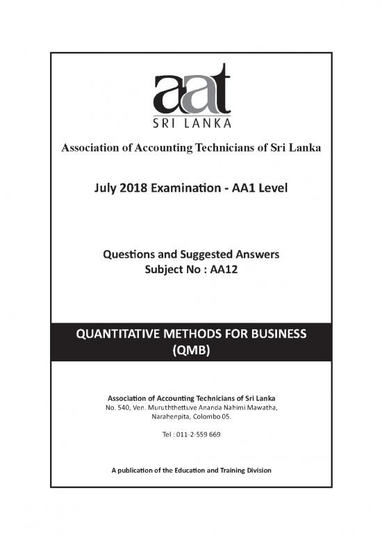 picture_Education Pdf 88287 | 2018 July Aa12 Quantitative Methods For Business Eng