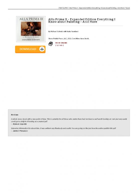 picture_Alla Prima Richard Schmid Pdf 88394 | A 096621174x