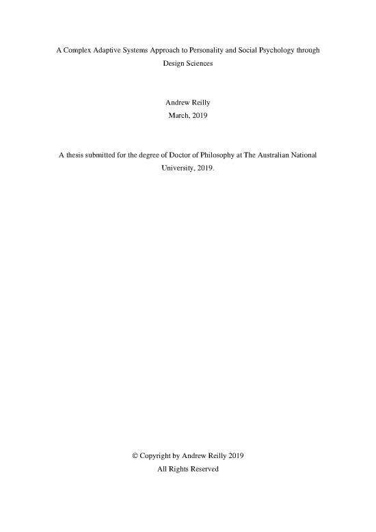 picture_Personality Pdf 87906 | Andrew Reilly Thesis 2020
