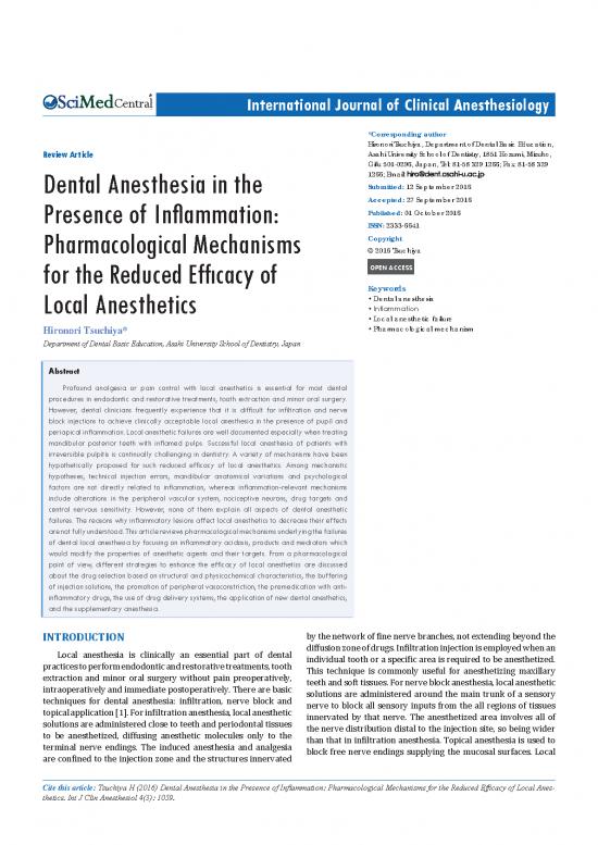 picture Local Anesthesia Pdf 86830 | Anesthesiology 4 1059