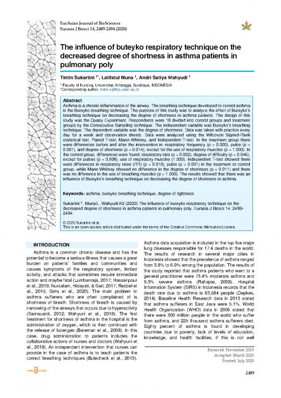 picture1_Buteyko Breathing Pdf 88540 | Artikel The Influence Of Buteyko Respiratory Technique On The Decreased Degree Of Shortness In Asthma 7809  7