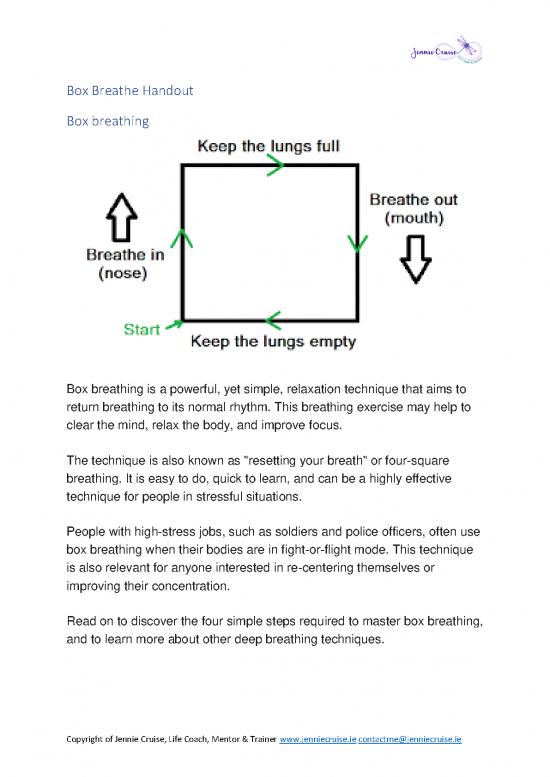 10 Box Breathing Pdf Files 