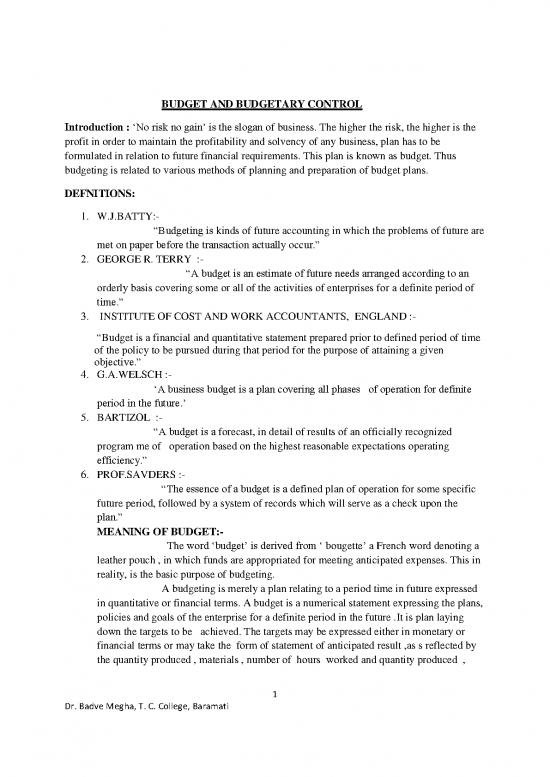 picture1_Quantitative Methods Pdf 87136 | Budget Budgetary Control