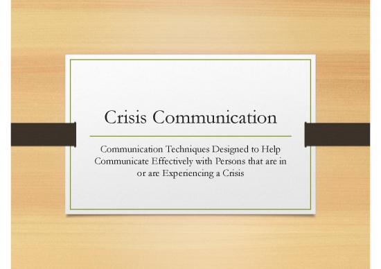 picture Therapeutic Communication Techniques Pdf 87165 | Crisis Communication For Library Webinar Final Versionwith Videos