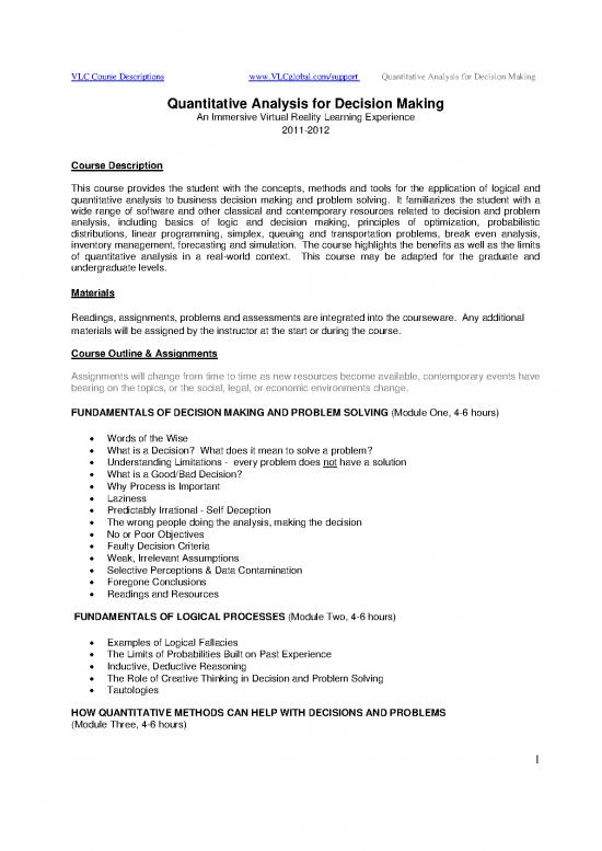 picture Thermal Analysis Pdf 88848 | Decision Analysis