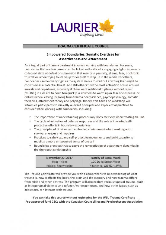 picture Somatic Therapy Exercises Pdf 87638 | Empowered Boundaries Certificate Course Wlu 2017 1