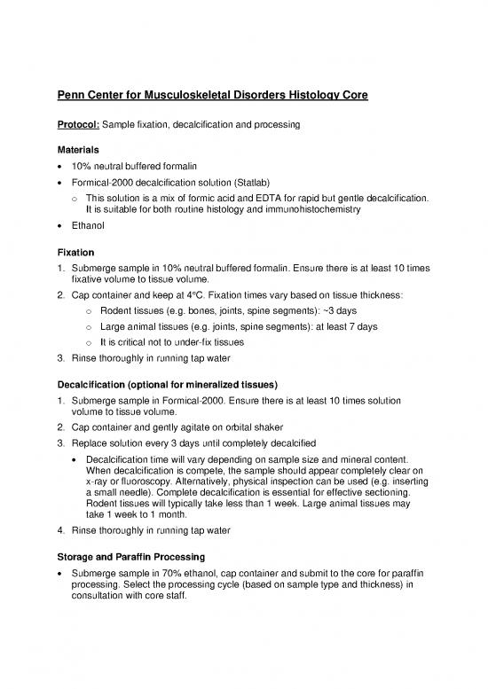 picture_Processing Pdf 86884 | Fixation Decalcification And Processing