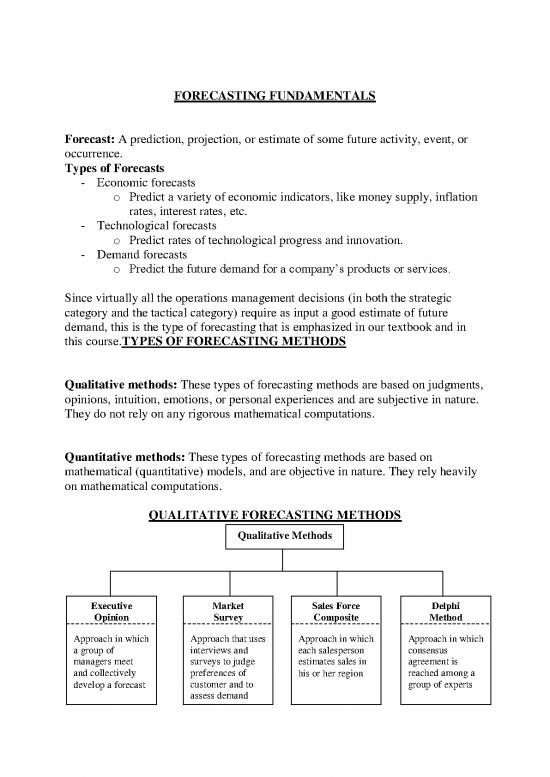 picture1_Quantitative Forecasting Methods Pdf 87798 | Forecasting