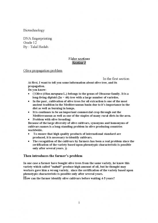 picture Dna Fingerprinting Pdf 87427 | Hdeib Problem Lesson Plan