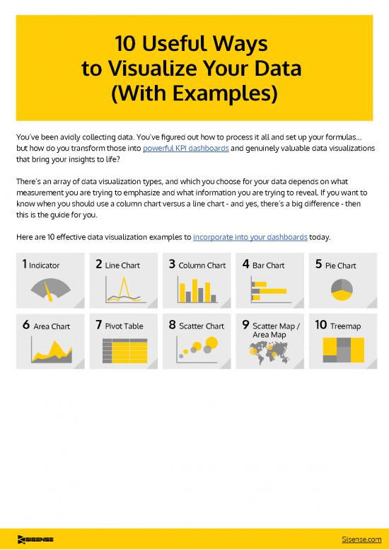 Types Of Data Visualization Pdf