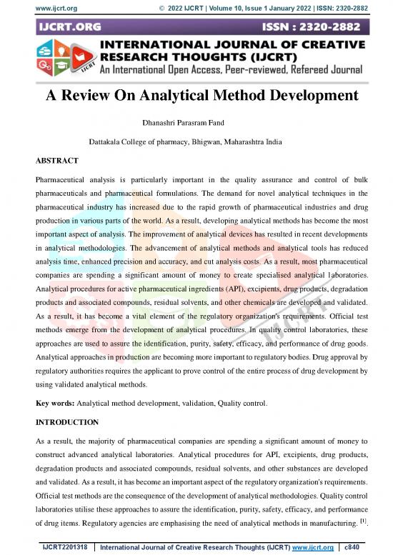 picture1_Thermal Analysis Pdf 88661 | Ijcrt2201318