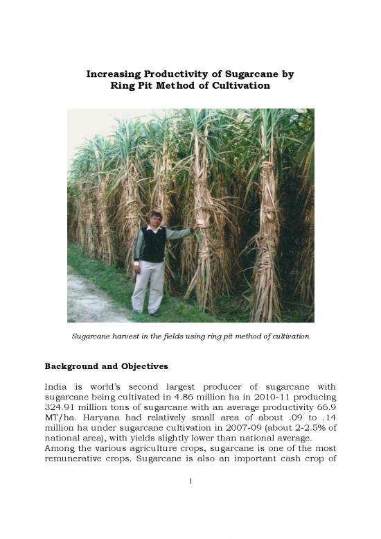 picture1_Agriculture Thesis Pdf 88046 | Increasing Productivity Of Sugarcane