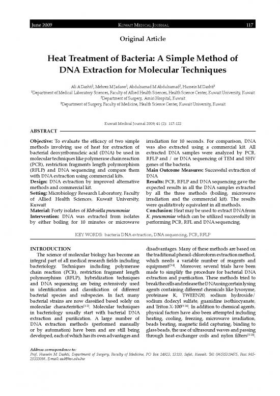 picture_Dna Sequencing Methods Pdf 87377 | Kmj 2009 41 2 117