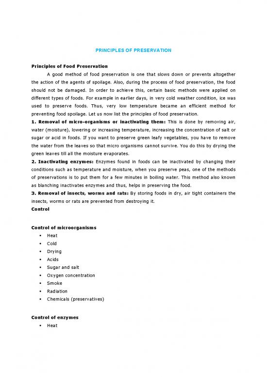 picture1_Food Preservation Methods Pdf 87191 | Lecture No 2