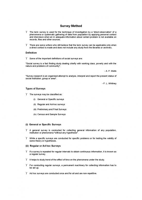 picture Survey Method Pdf 88618 | Mbr518unit03b