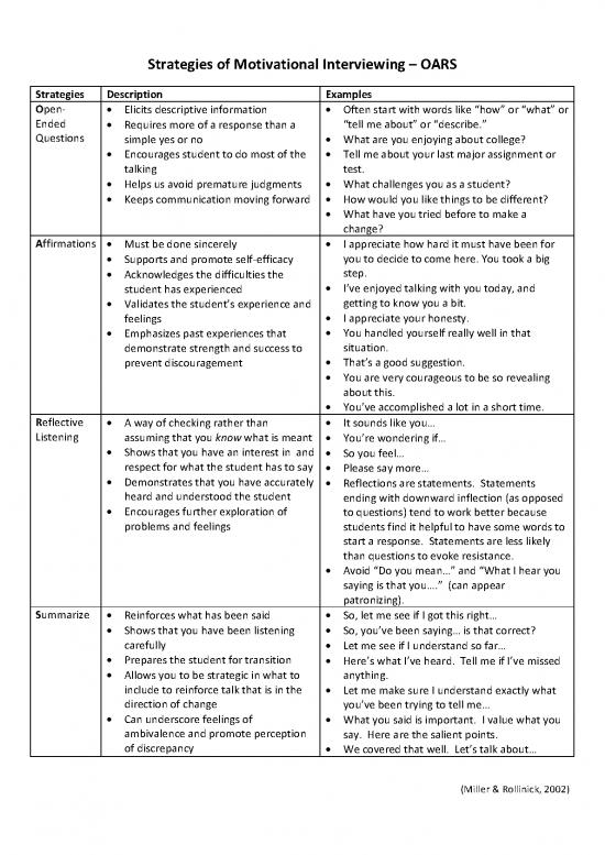 picture Oars Motivational Interviewing Pdf 88635 | Mi Oars Handout