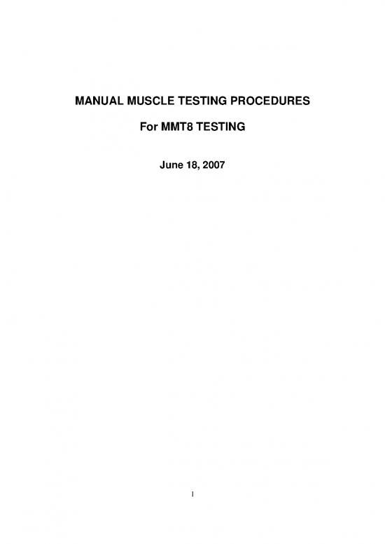 picture1_Manual Muscle Testing Pdf 86950 | Mmt8 Grading And Testing Procedures For The Abbreviated 8 Muscle Groups 508