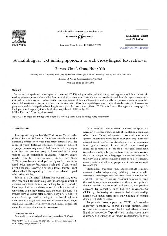 picture Text Mining Pdf 87438 | Multilingual Text Mining Approach