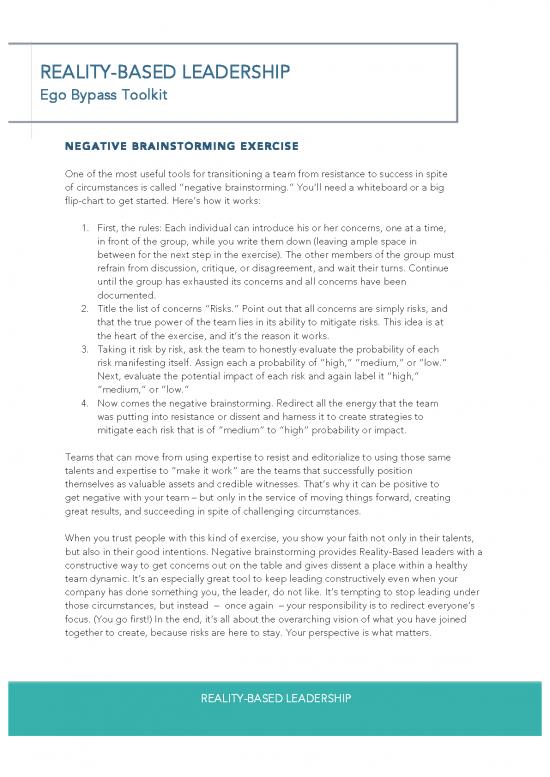 picture Brainstorming Pdf 87037 | Negative Brainstorming Worksheet