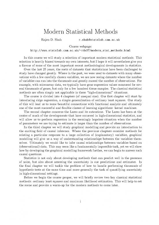 picture1_Statistical Methods Pdf 87125 | Notes Msm