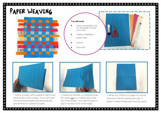 picture_Paper Weaving Family Activity Resource