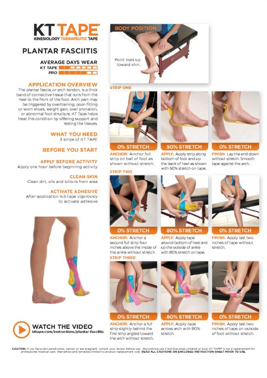 picture_Plantar Fasciitis Tape Instructions Kt Tape Theratape
