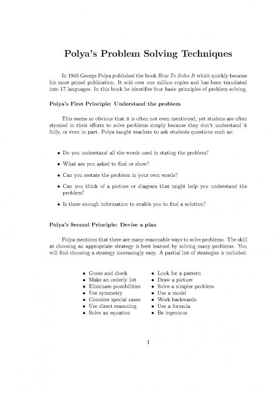 picture Problem Solving Book Pdf 88778 | Polya Item Download 2022-09-15 11-51-10