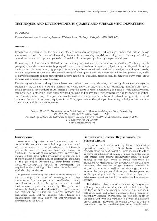 picture_Dewatering Methods Pdf 88115 | Preene 194 206