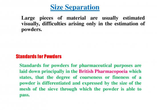 picture Size Separation Pdf 87936 | Presentation In Dosage Form Design 3