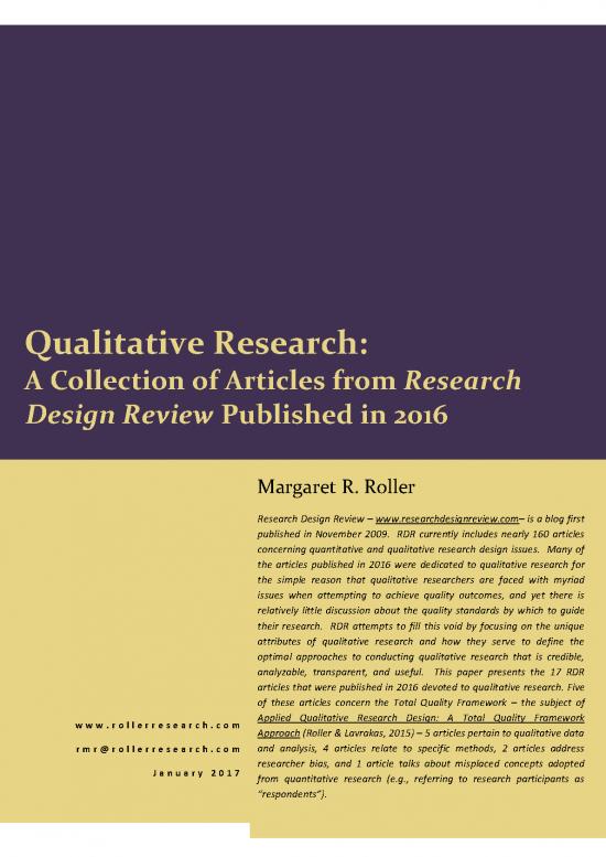 Bitesize Guide Qualitative Research