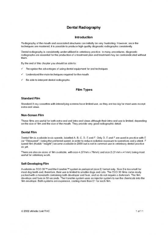picture Dental Radiography Pdf 87062 | Radiography Print