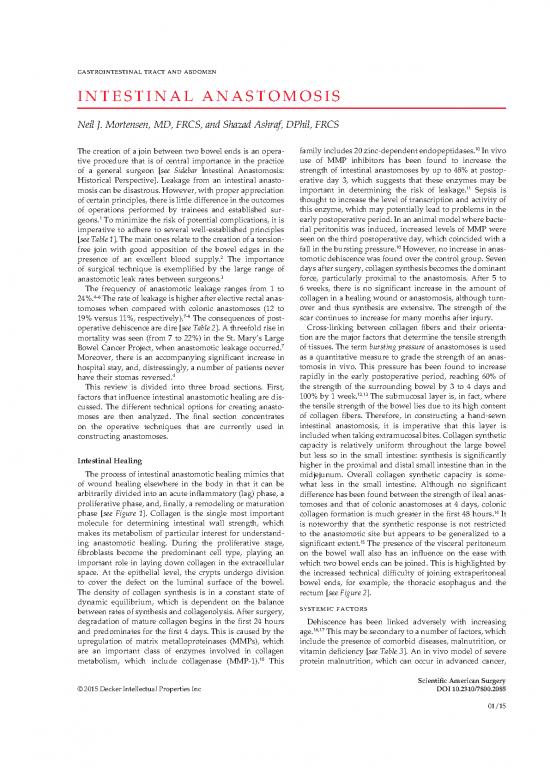 picture Anastomosis Intestinal Pdf 88255 | Sci 26