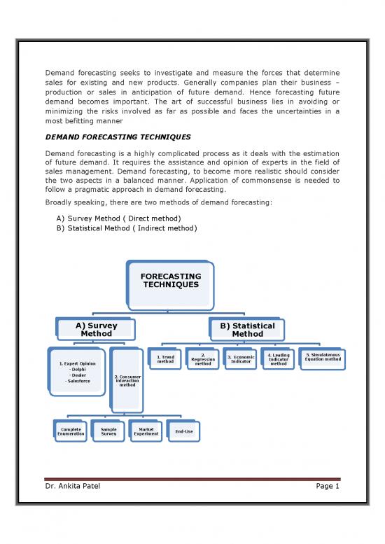 picture1_Methods Of Demand Forecasting Pdf 88331 | Sem 3 Managerial Economics Module 2 Demand Forcasting Techniques